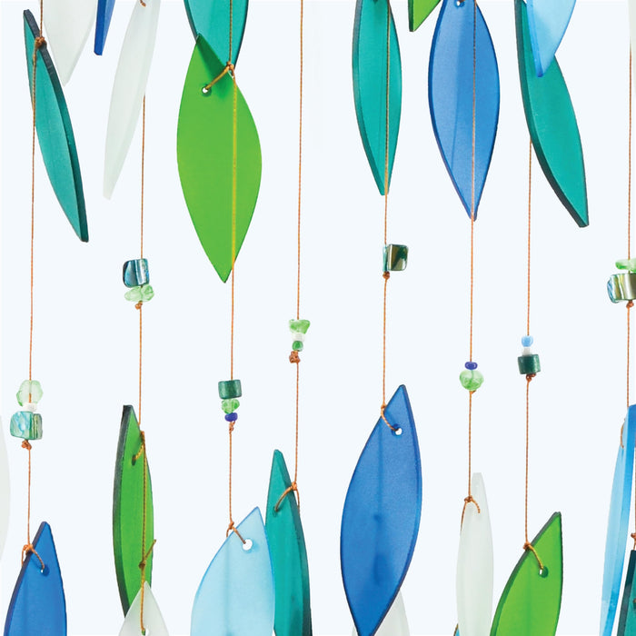 Gift Essentials Blue Handworks Line - Ocean Blues Beaded Glass Chime