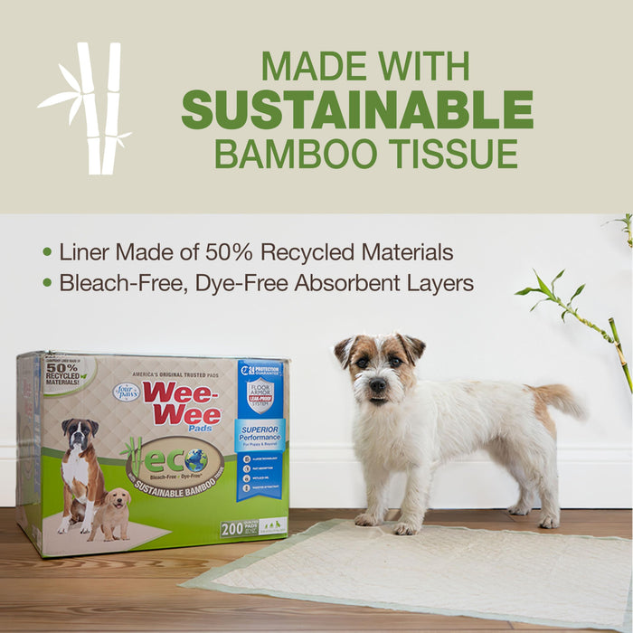 WEE-WEE ECO PADS WITH BAMBOO