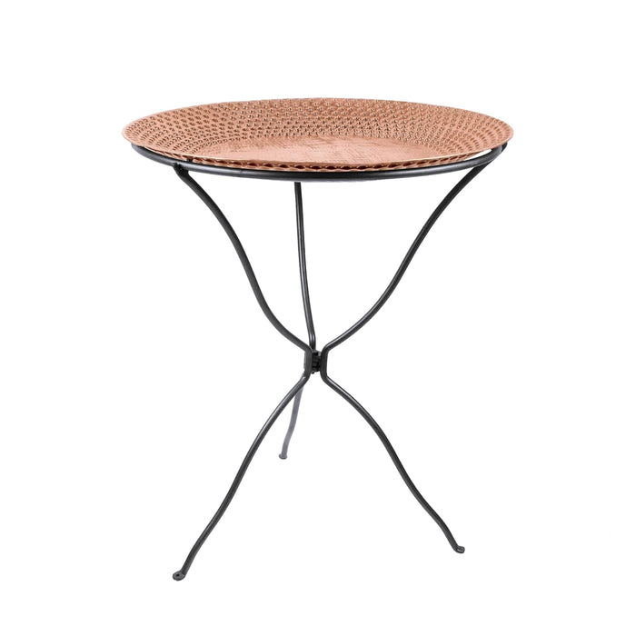 Achla Designs 24" Hammered Copper Birdbath- Ring Stand