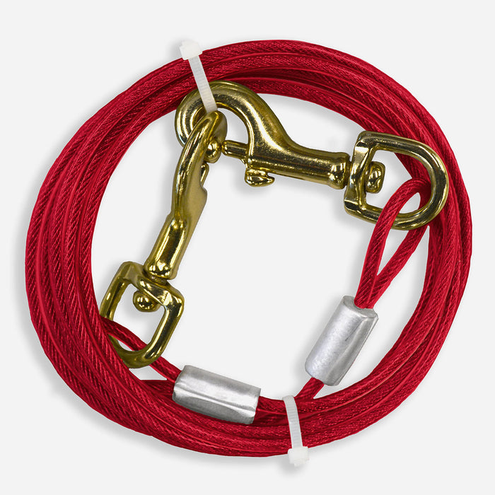 FOUR PAWS WALK-ABOUT TIE-OUT CABLE MEDIUM WEIGHT