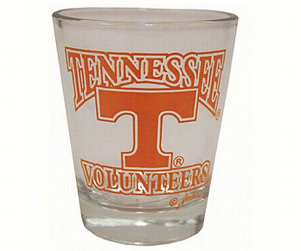 NCAA Tennessee Volunteers Shotglass "T"