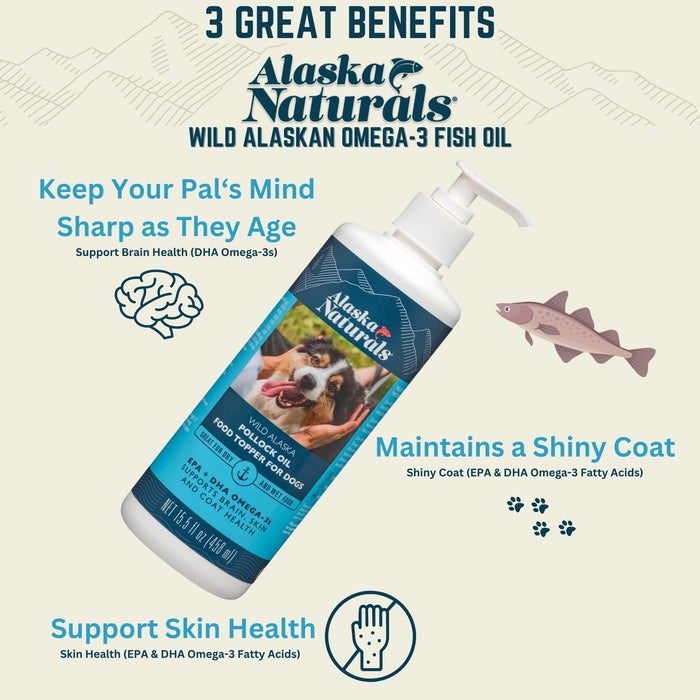 POLLOCK OIL FOR DOGS