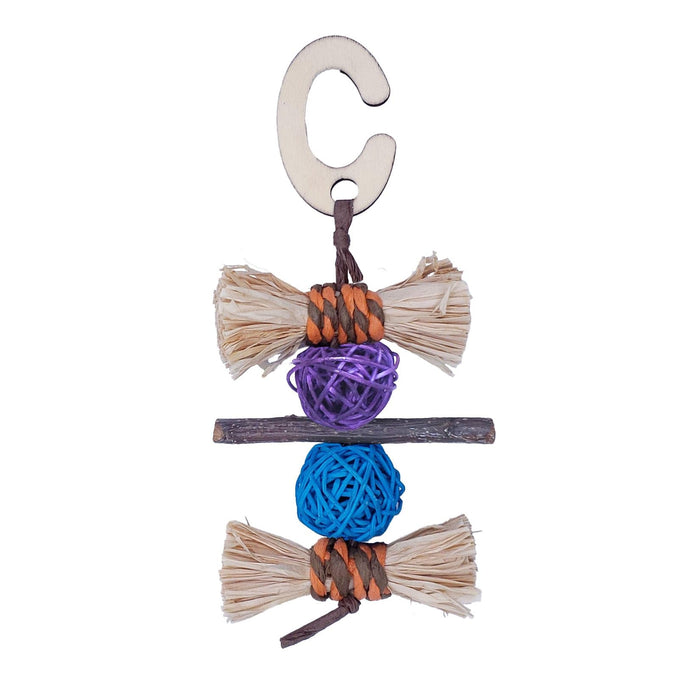 NIBBLES SILLY STRAW BUNDLES HANGING CHEW