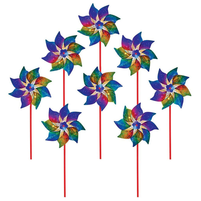 Rainbow Whirl Pinwheel Assortm