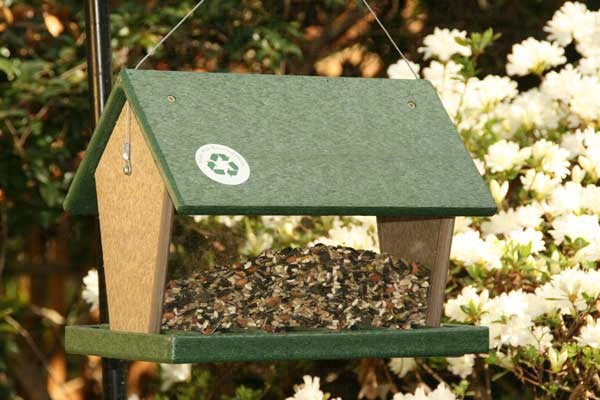 Hopper Bird Feeders: Hopper Feeder 4 Qt Hunter Driftwood