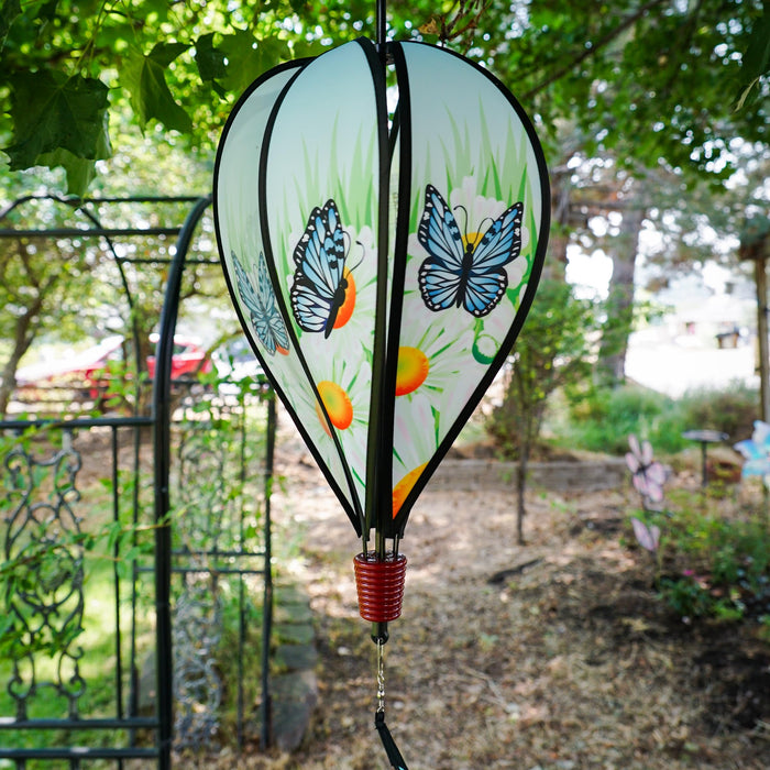 Blue Butterfly Hot Air Balloon