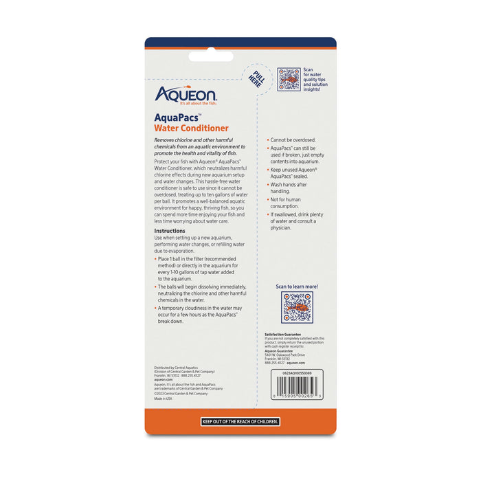 AQUEON AQUAPACS WATER CONDITIONER