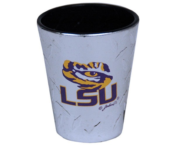 Game Day Outfitters NCAA LSU Tigers Diamond Plate Shotglass, One Size, Multicolor