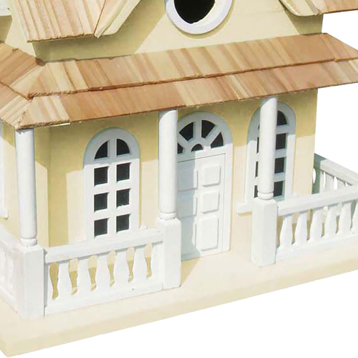 Cape May Cottage Birdhouse - Yellow