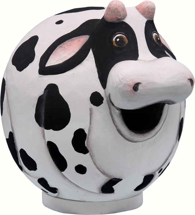 Bobbo from Songbird Essentials Cow Gord-O Bird House