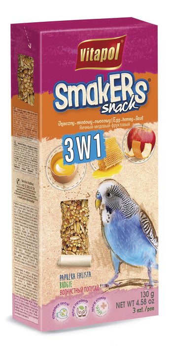 SMAKERS TREAT STICK PARAKEET VARIETY