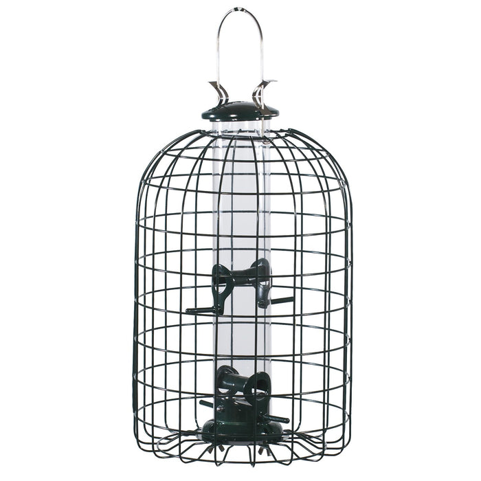 AUDUBON SQUIRREL-RESISTANT CAGED TUBE FEEDER