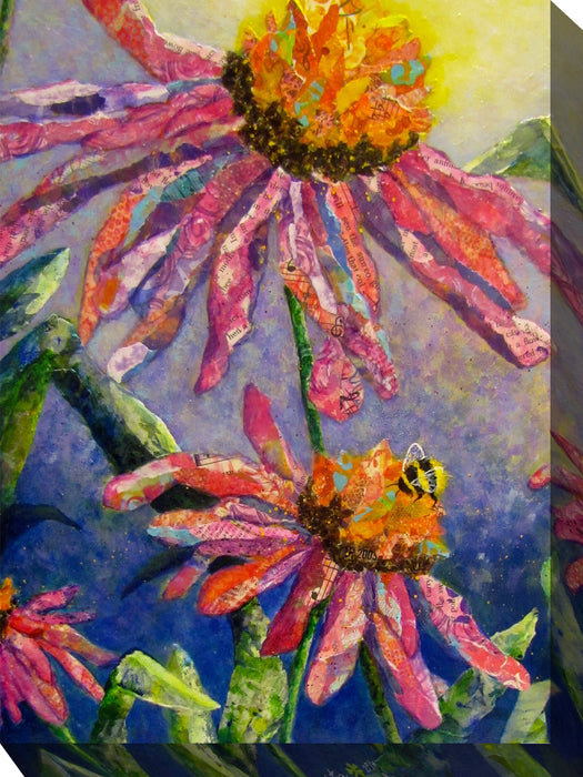 BUSY BEE by West of the Wind | Waterproof Outdoor Wall Art