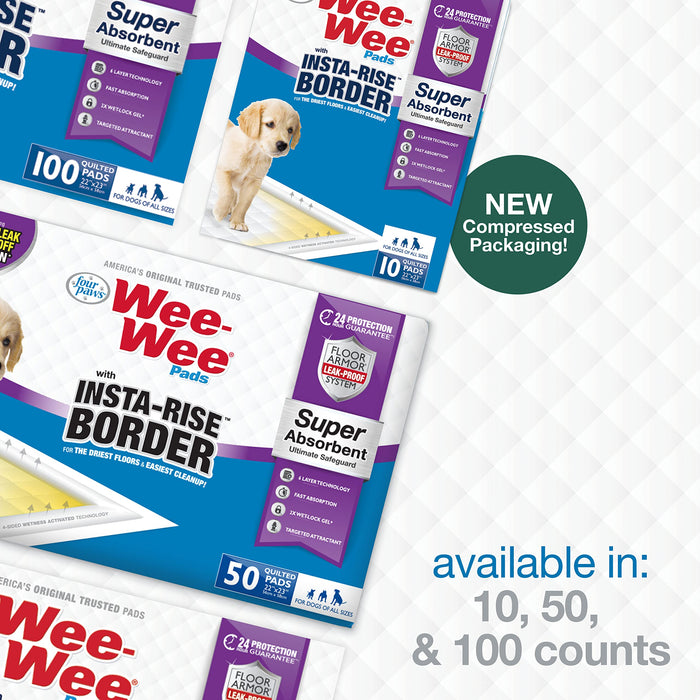 WEE-WEE INSTA-RISE BORDER PAD