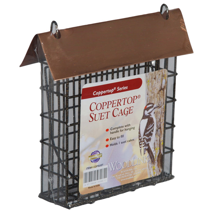 Woodlink Coppertop Single Suet Cage  Feeder