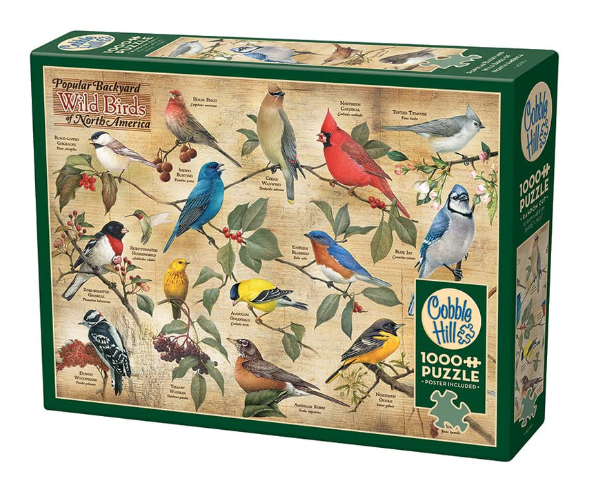 Popular Backyard Birds Puzzle