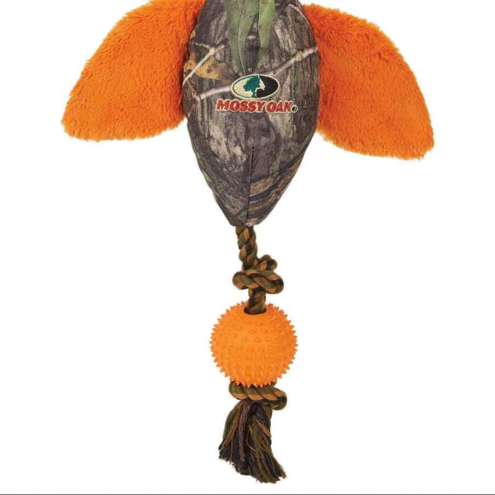 MOSSY OAK MALLARD BIRD WITH TPR BALL & ROPE