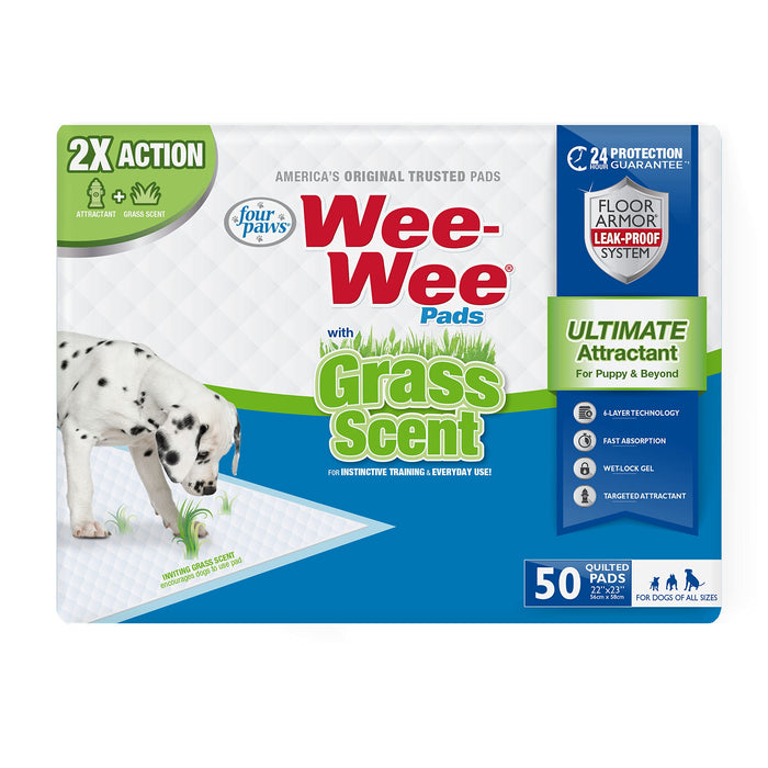 WEE-WEE PADS W/GRASS SCENT