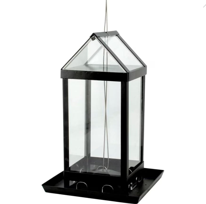 AUDUBON MODERN FARMHOUSE CLEAR VIEW HOUSE FEEDER