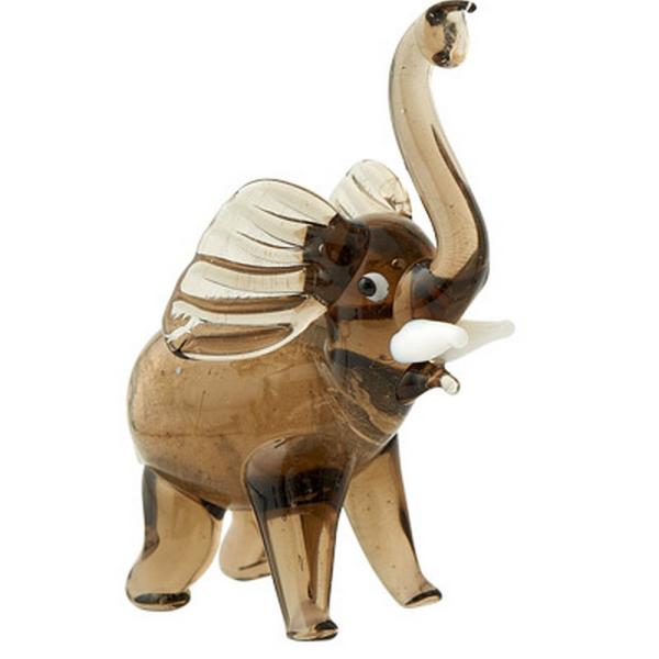 LS Arts Milano Art Glass Animals-Elephant