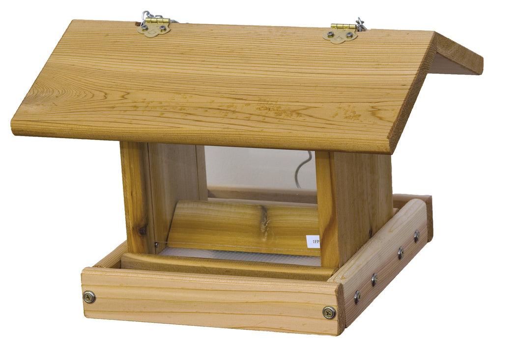 Stovall Products Small Hanging Hopper Feeder with Plastic Floor