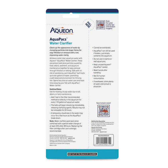AQUEON AQUAPACS WATER CLARIFIER