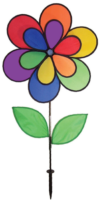 Double Wheel 12 Petal Flower w
