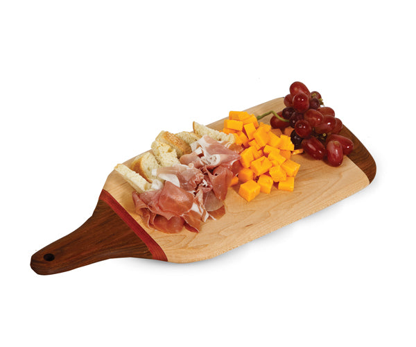 Elemento Cutting Board with Maple, Red Rosewood, & Ash Woods