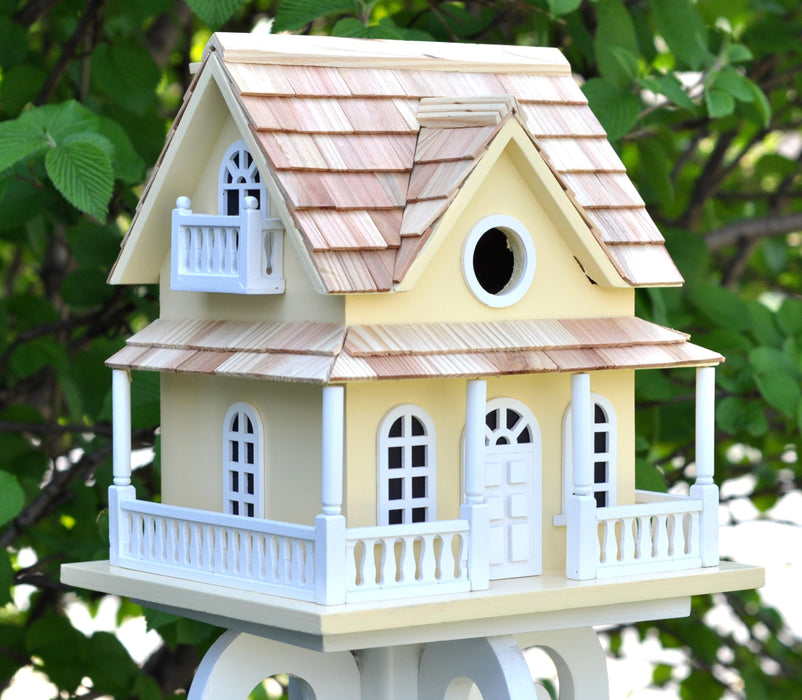 Cape May Cottage Birdhouse - Yellow