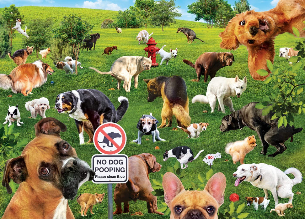 MasterPieces Puzzles Super Dooper Poopers 1000 Piece Puzzle