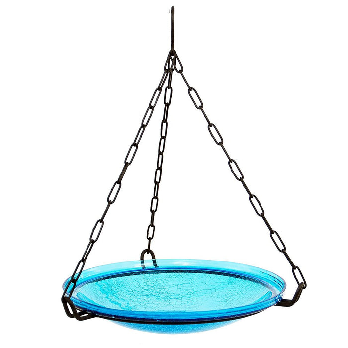 Achla Designs 14" Teal Hanging Birdbath
