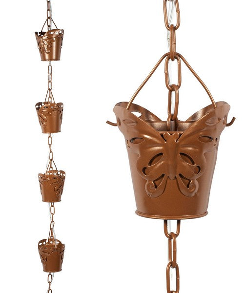 Lumina Butterfly Solar Illuminated Rain Chain