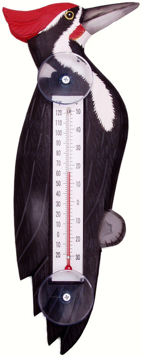 Bobbo from Songbird Essentials Woodpecker Small Window Thermometer