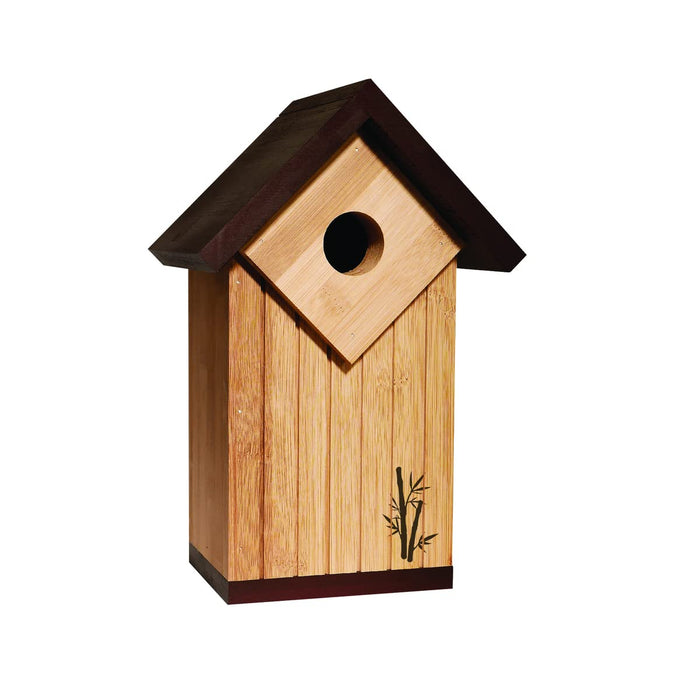 AUDUBON ULTIMATE RENEWABLE BAMBOO BLUEBIRD HOUSE