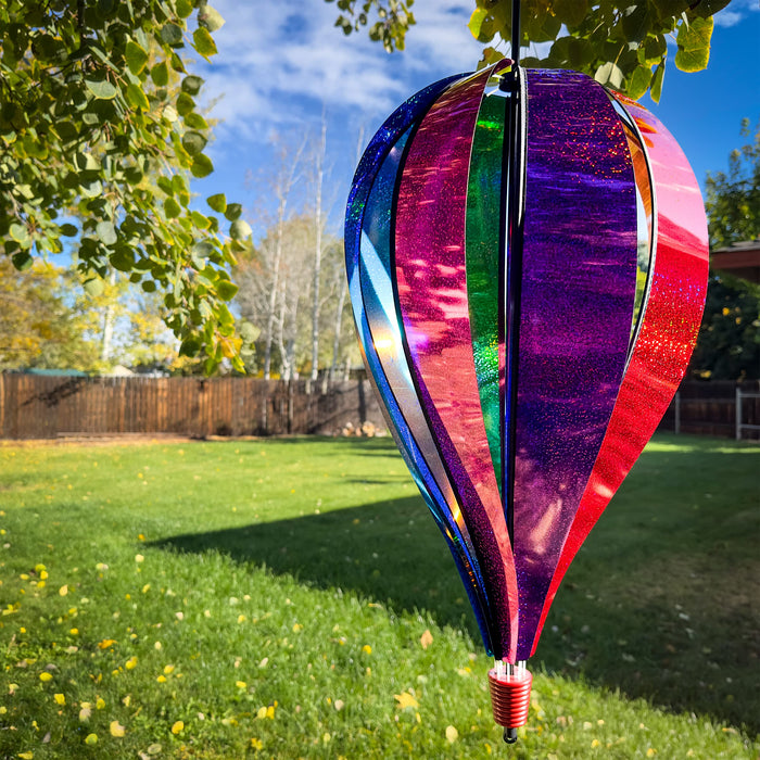 Jumbo Rainbow Glitter Hot Air
