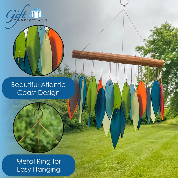 Gift Essentials Blue Handworks Line - Atlantic Coast Glass Chime