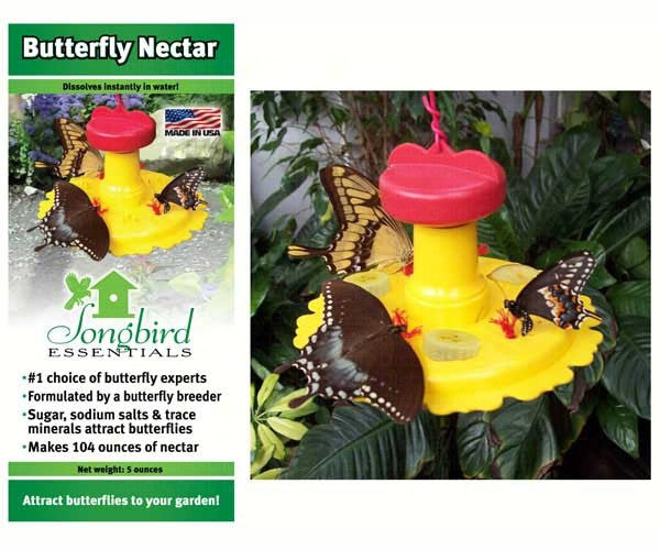 BUTTERFLIES & BEES: Butterfly Feeder - Nectar Combo