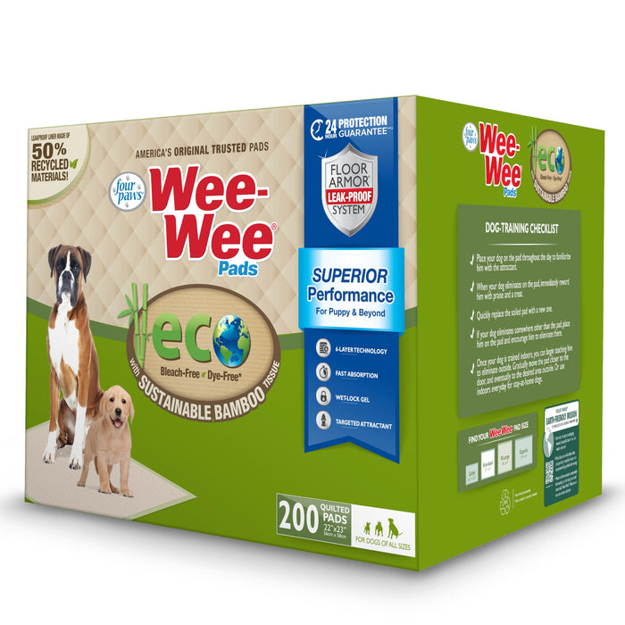 WEE-WEE ECO PADS WITH BAMBOO