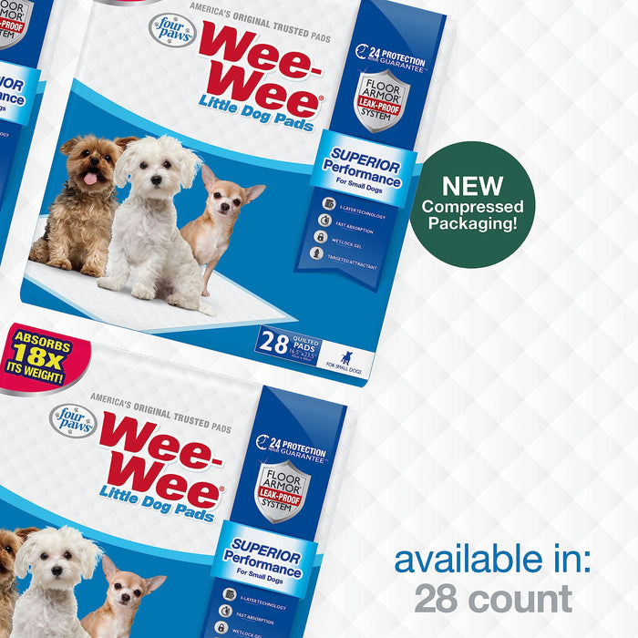 WEE-WEE PADS FOR LITTLE DOGS
