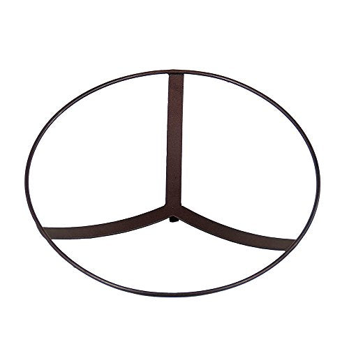 Achla Designs 14" Teal Bowl, Cradle and Stake