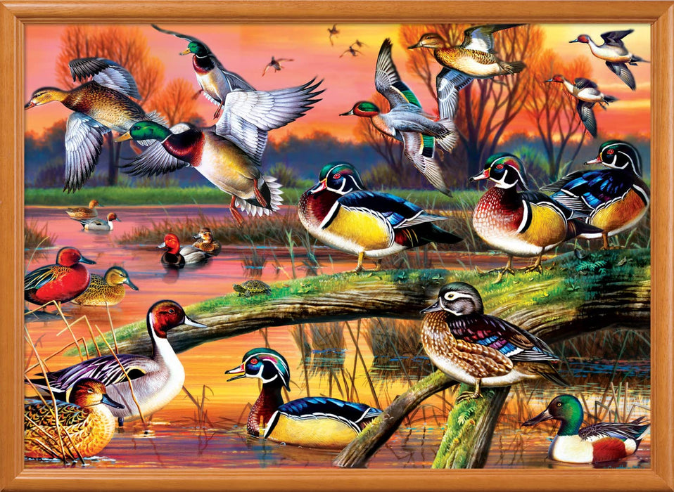 MasterPieces Puzzles Audubon - Autumn Feathers 1000 Piece Puzzle