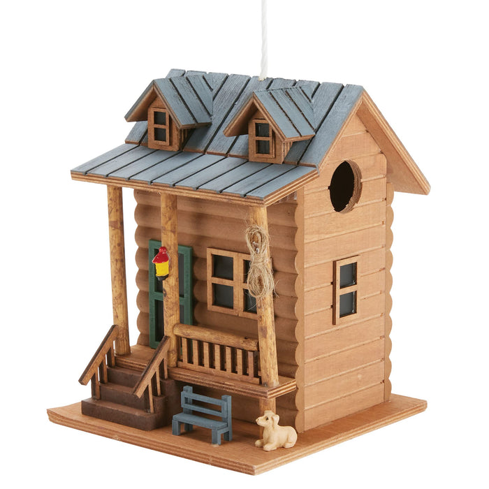 Log Cabin Birdhouse