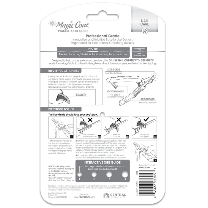 MAGIC COAT DELUXE NAIL CLIPPER