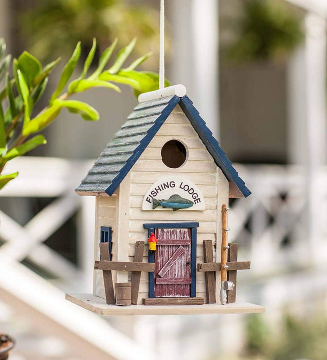 Fishing Lodge Birdhouse