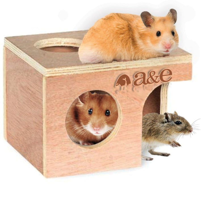 NIBBLES HAMSTER/GERBIL HUT