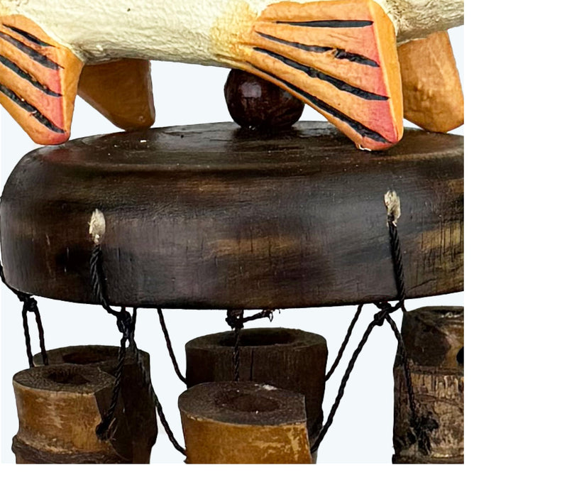 Bobbo from Songbird Essentials Trout Bamboo Wind Chime