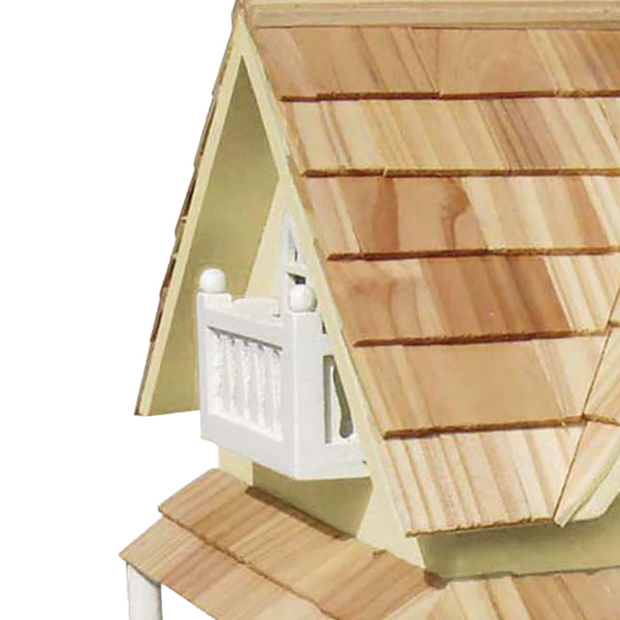 Cape May Cottage Birdhouse - Yellow