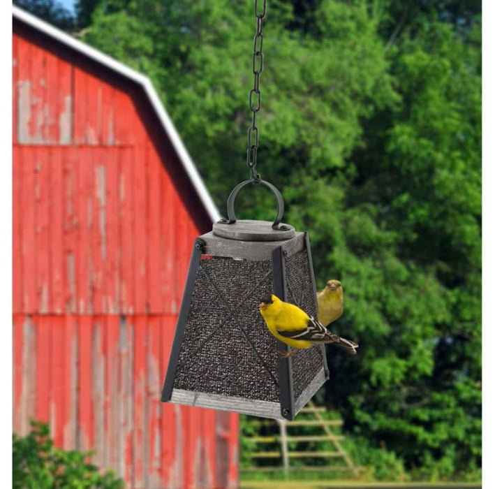 AUDUBON MF WOOD & MESH MILL NYJER THISTLE SEED FEEDER