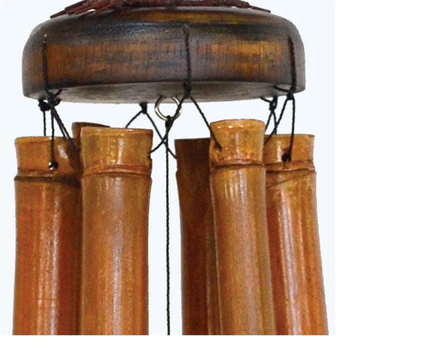 Bobbo from Songbird Essentials Cardinal Bamboo Wind Chime