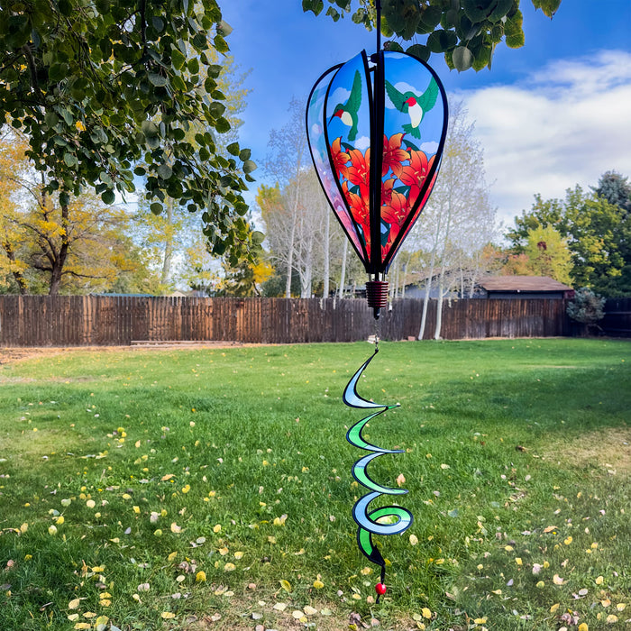 Hummingbird Lilies Hot Air Bal